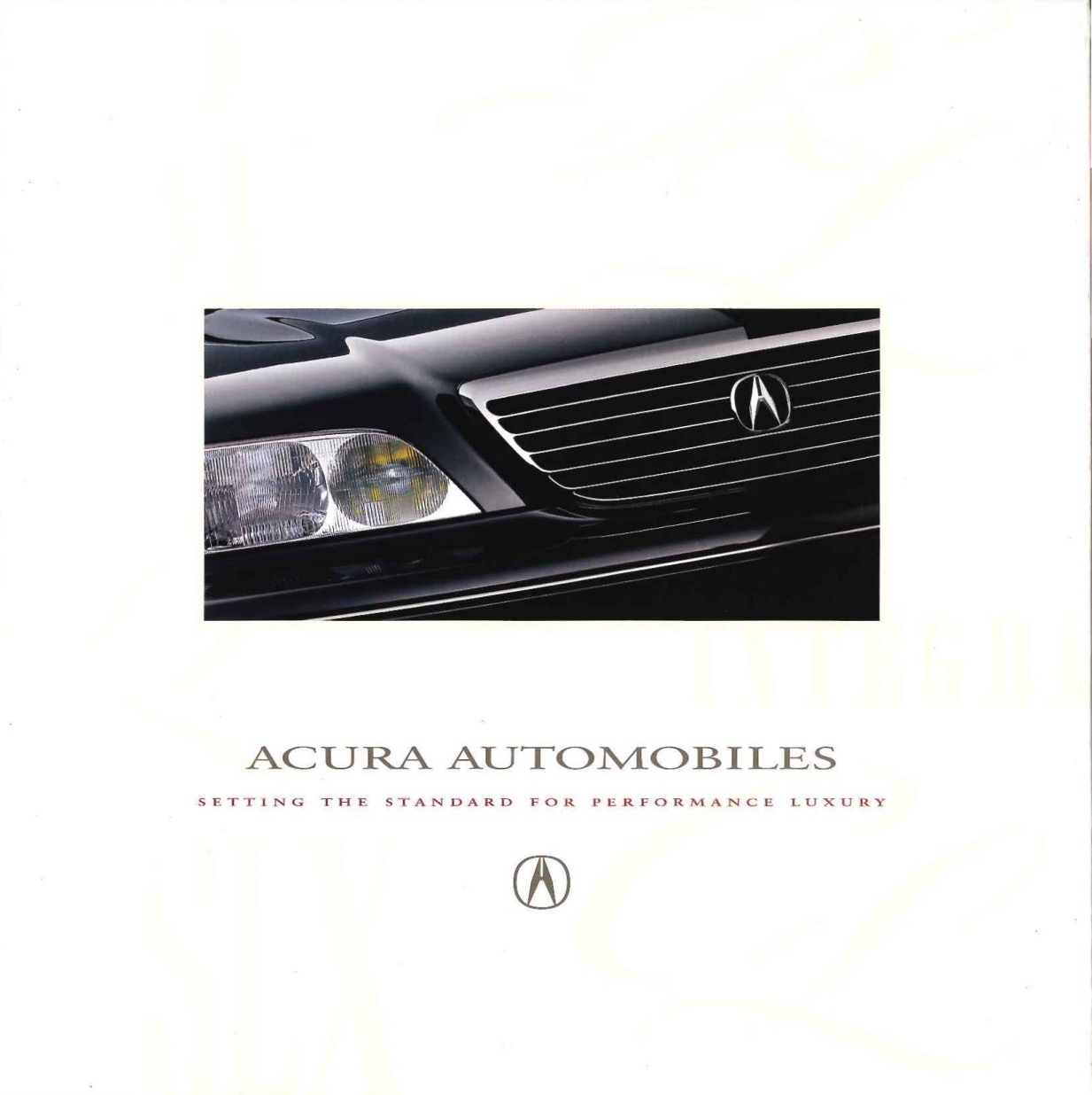 1997 Acura Full Line Brochure